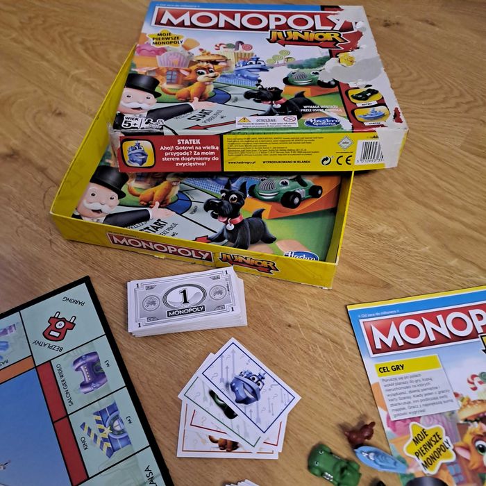 Gra rodzinna Monopoly Junior