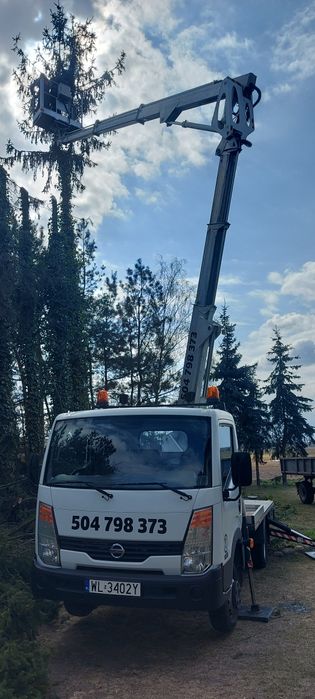 WYNAJEM podnośnika koszowego, zwyżka z operatorem. Pułtusk.