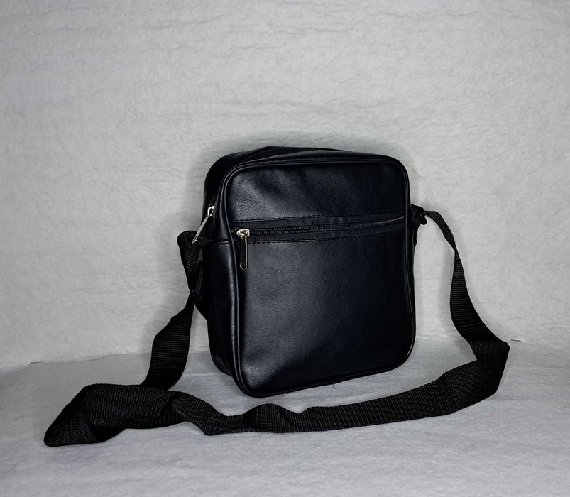 Мужская сумка экокожа на длинной ручке