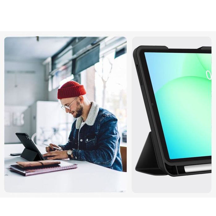 Tech-Protect SC Pen etui do Galaxy Tab A9 / A11 8.7 X110 / X115 / X133 / X135 czarny