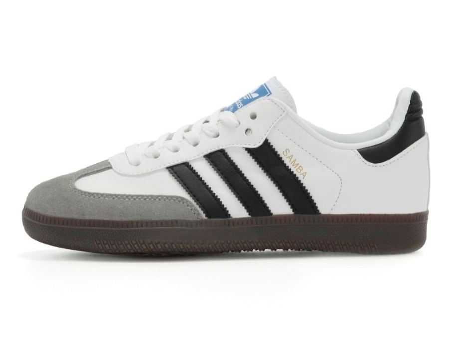 Женские кроссовки Adidas Samba OG Dark Brown Beige Gum JI0217 адидас