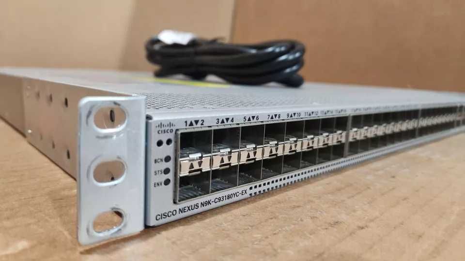 Комутатор Світч 100G 40G 25G 10G 1G L3 Cisco Nexus N9K-93180YC-EX