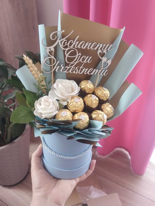 Podziękowanie dla ojca chrzestnego prezent na komunię ślub wesele