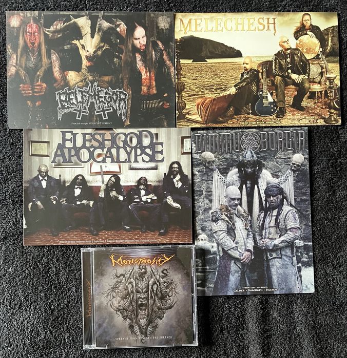 Postais Dimmu Borgir Belphegor Fleshgod Apocalypse Melechesh