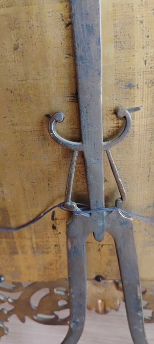 lustro stojące mosiądz