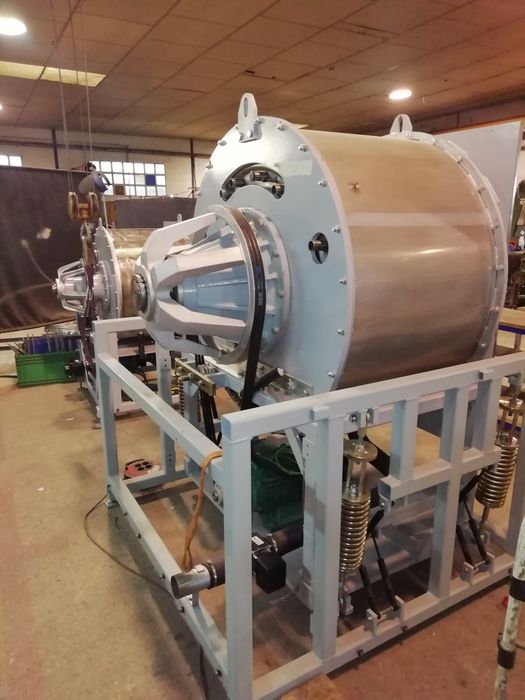 Máquina de lavar roupa 100kg industrial