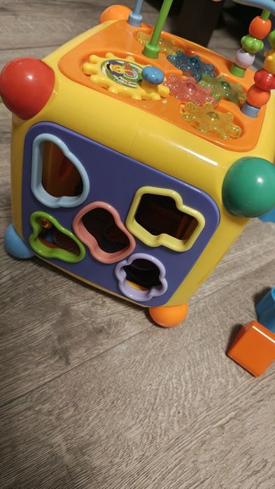 Kostka edukacyjna sensoryczna dla dzieci