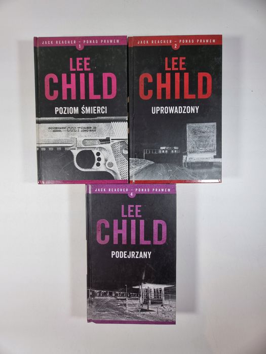 Jack Reacher - Ponad Prawem / zestaw 3 książek / Lee Child