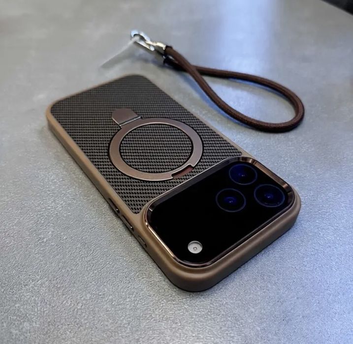 Чохол (накладка) для IPhone 17 Pro Max MagSafe (Coffe Milk)