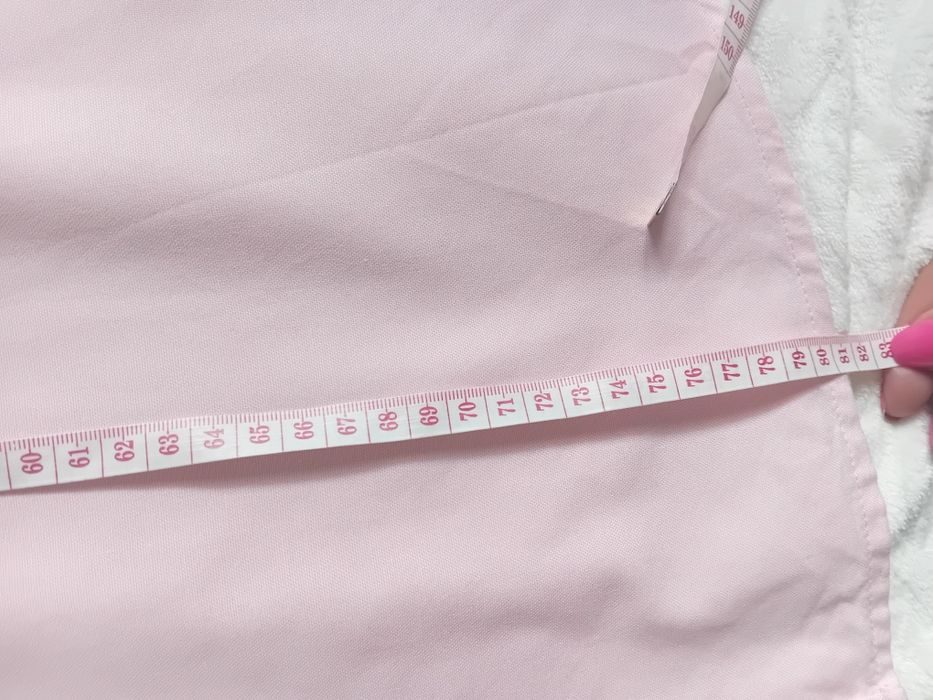 #Carry koszula na krótki rękaw pudrowy róż 3 XL jak nowa