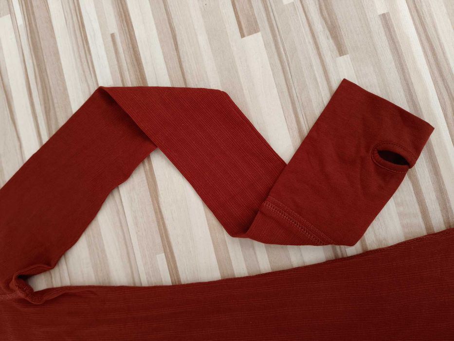 Bluzka t-shirt, Basic, długi rękaw, nowy, M