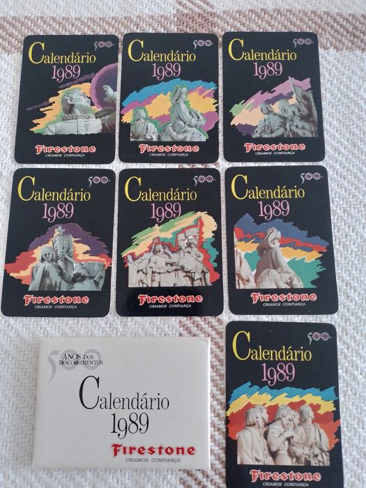 Colecção calendários Firestone