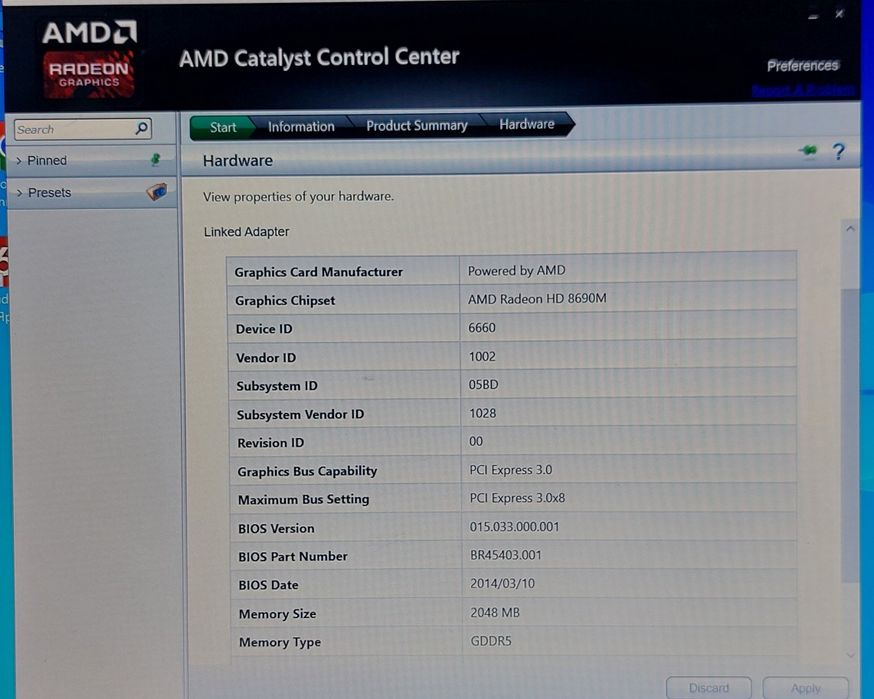 Dell 14"Fhd/i5/8gb/ssd+hdd/Amd 2gb/акб 1.5 години