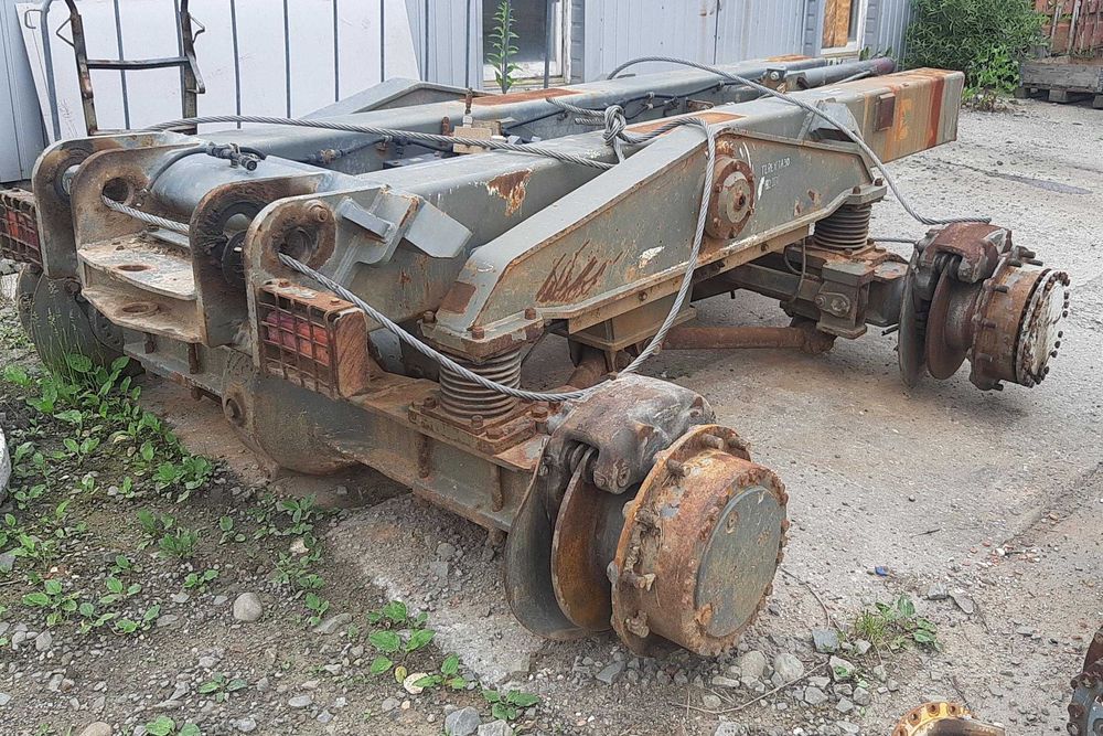 Most do wozidła Terex TA30. Zwolnica, dyferencjał