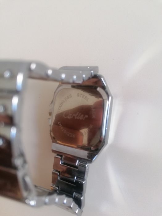 Relógio Cartier Santos - Prata