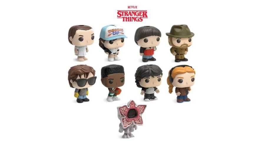 Шоколадні яйця Kinder Joy Funko Netflix Stranger Things 3 шт х 20г