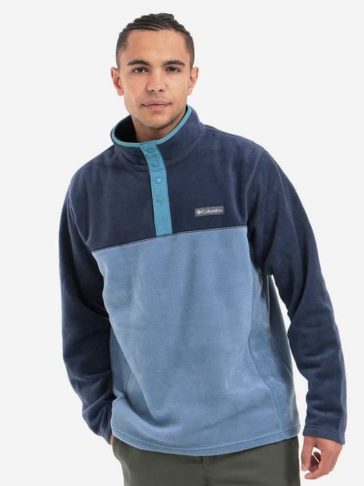 Columbia Steens Mountain Fleece Jacket - Bluestone/Collegiate Navy