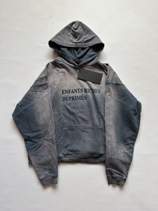 худи Enfants Riches Deprimes Washed blue 2023 rick owens balenc