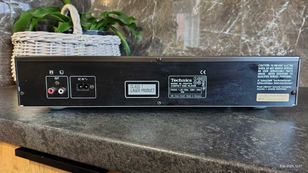 Technics SL-PG470A bdb. CD po fachowym przeglądzie, super stan