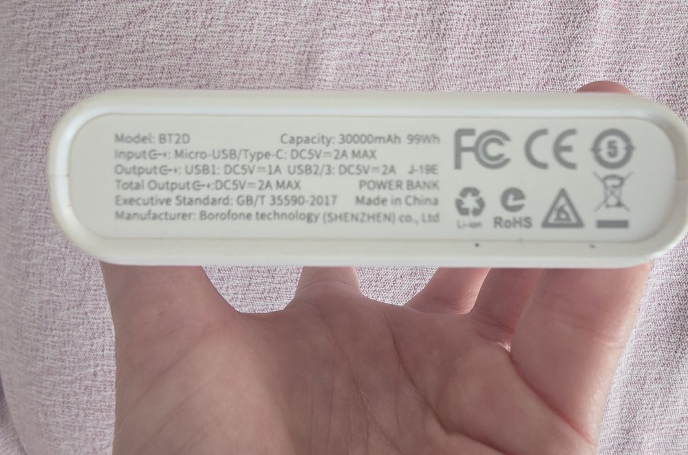 Power Bank Borofone 30000mAh