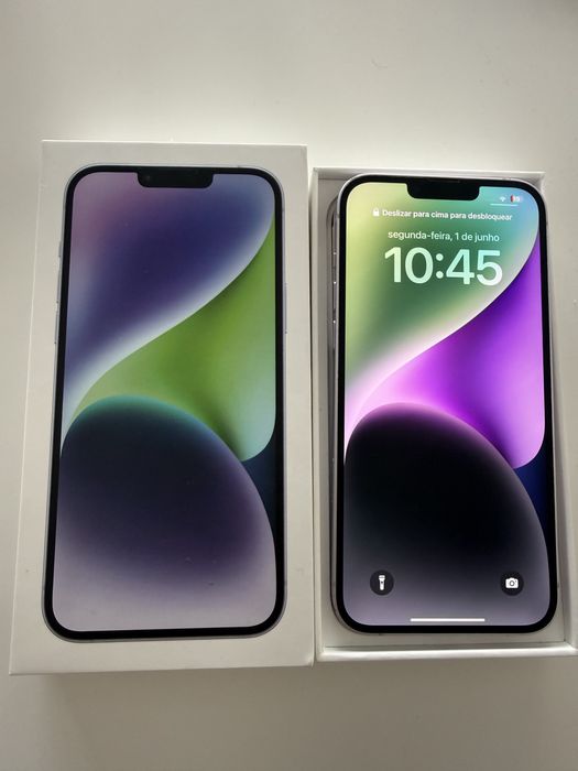 Iphone 14 plus lilas