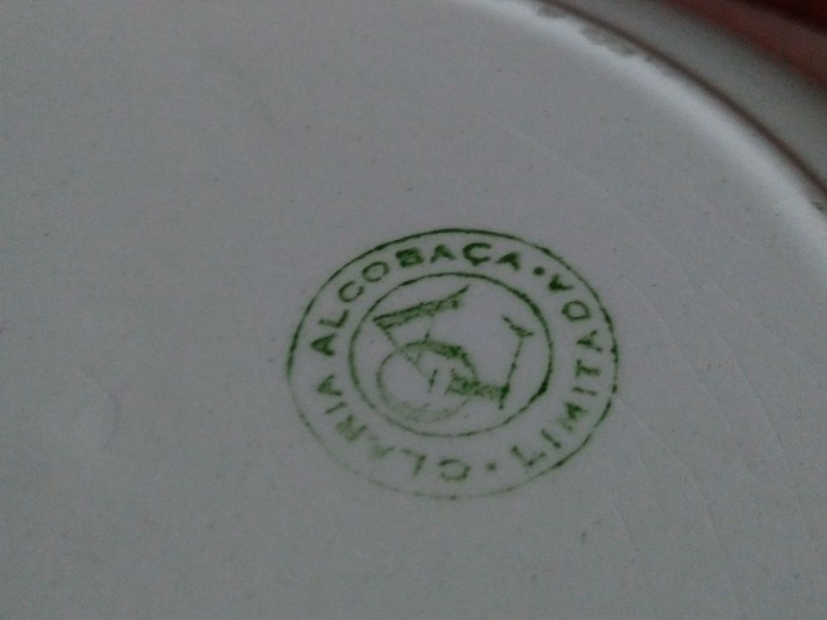 Pratos Alcobaça Raros