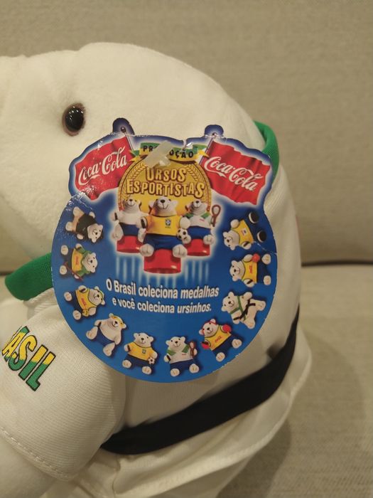 Brinde da Coca-Cola Brasil - Urso Esportista