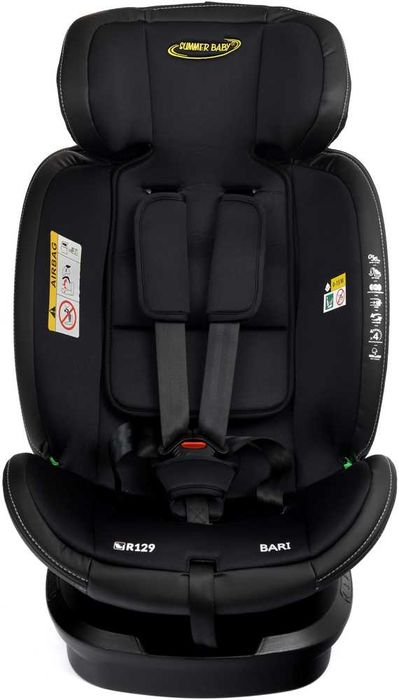 Fotelik Samochodowy BARI 0-36kg Isofix i-SIZE Obrotowy SUMMER BABY