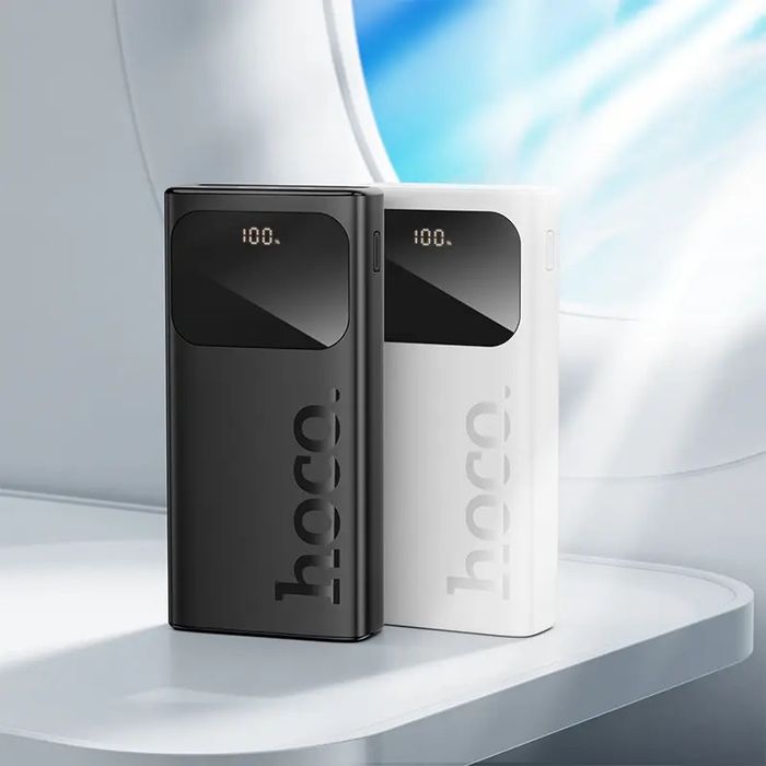 Павербанк повербанк 30000mAh HOCO J144A |2USB/1Type-C| Білий