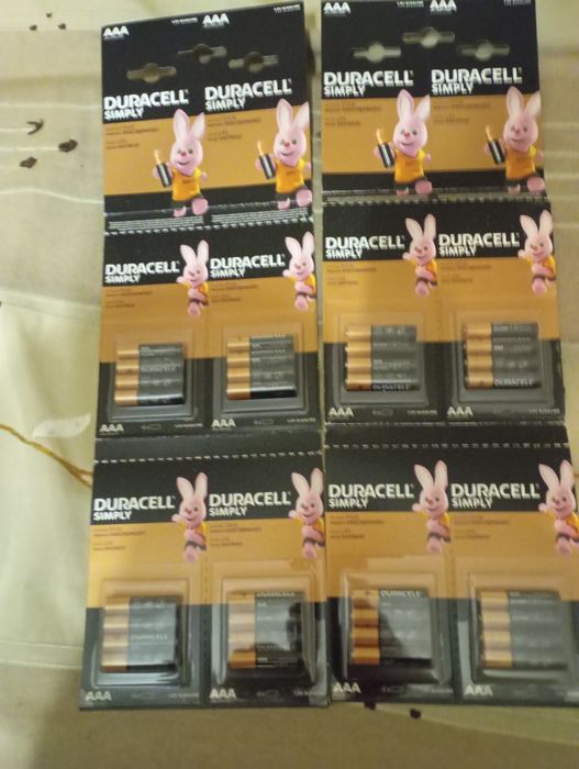 Батарейки Дюрасель, лужні