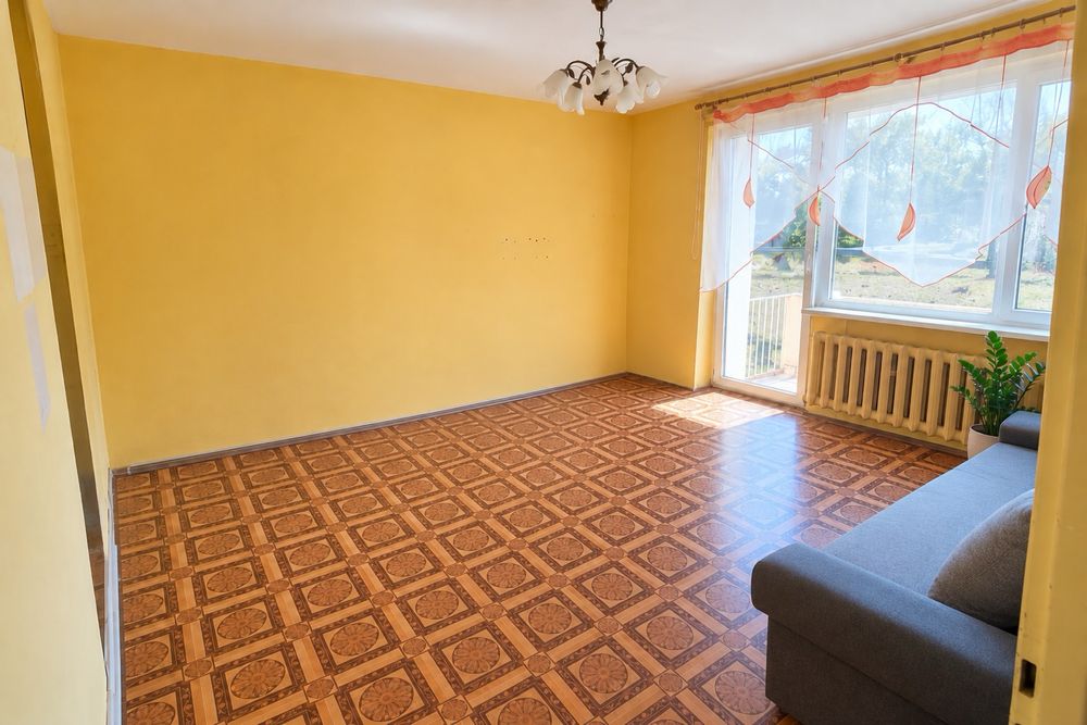 3 pokoje z balkonem | 47,34 m2 | ogrzewanie miejskie
