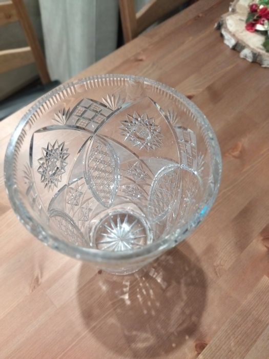 Wazon kryształ *** kryształowy duży*** dzban PRL