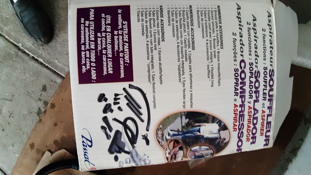 Aspirador quase novo