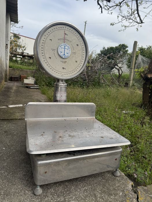 Balança de inox (Antiga)