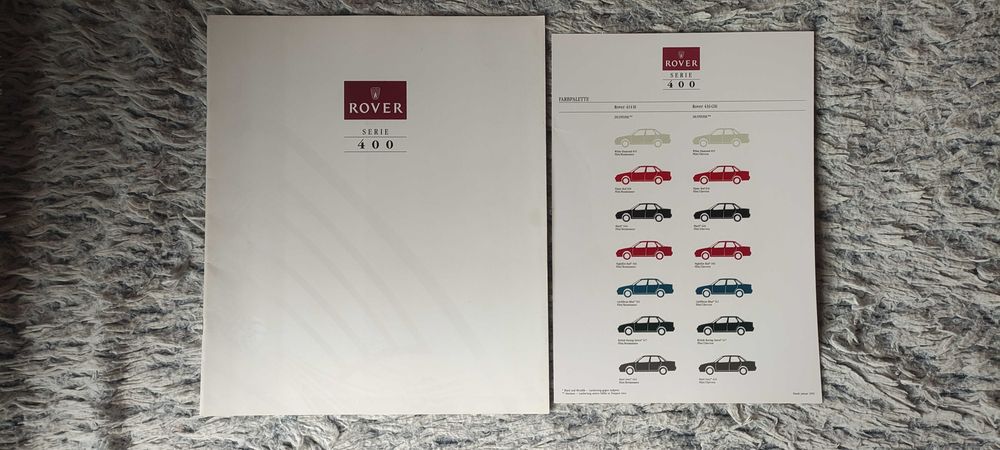 Prospekt Rover 400