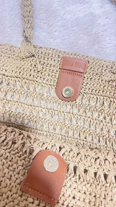 Bolsa praia Miu Miu