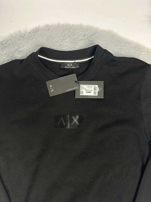 Світшот Armani Exchange чорний | Armani Exchange Black Sweatshirt