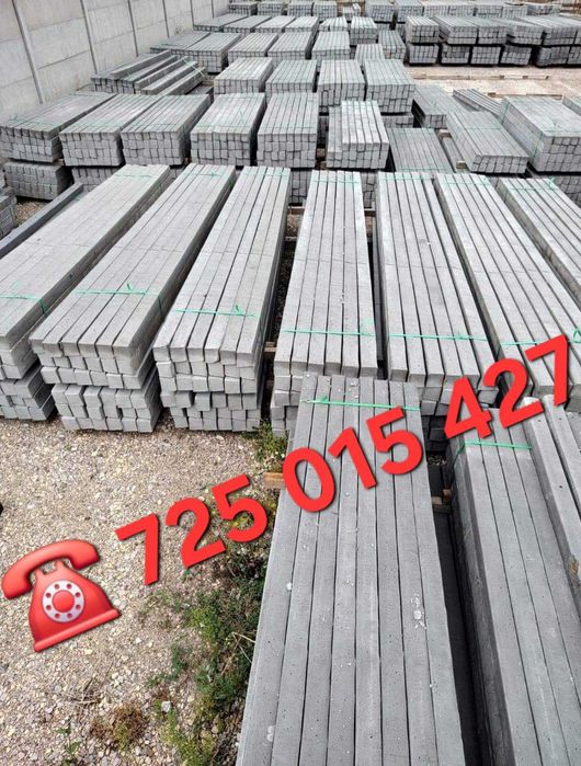 Słupek betonowy słupki betonowe producent słupki do siatki