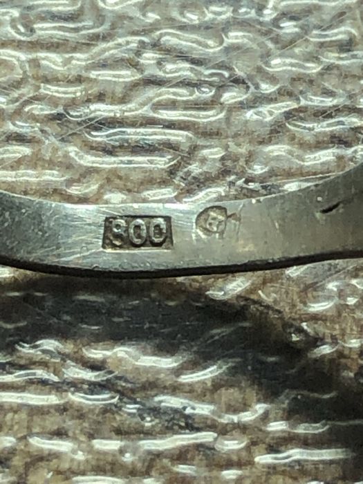 Старий перстень, срібний, 19 ст