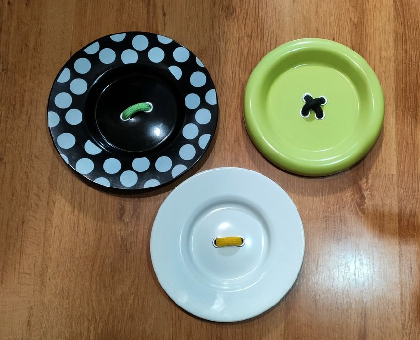 Ikea guziki ozdobne ozdoba scienna do pracowni krawieckiej