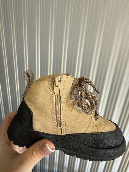 Дитячі ботінки кеди кросівки черевики Zara Зара розмір 23 оригінал