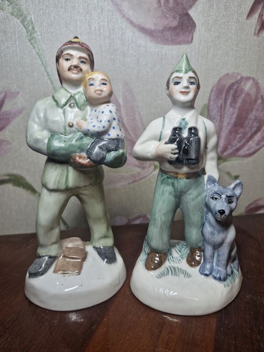 Фарфоровая статуэтка, раритет, антиквариат, фарфор.  Порцеляна