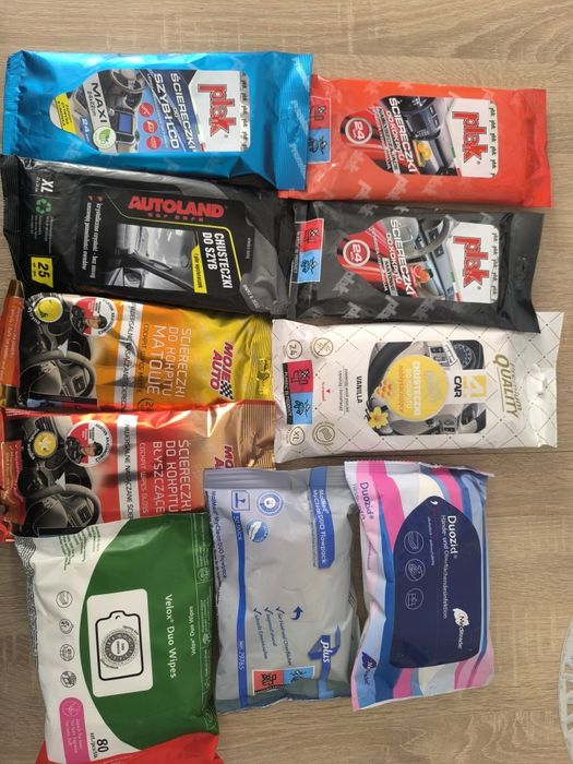 Chusteczki do czyszczenia wszystkiego! Plak Moje Auto AutoLand