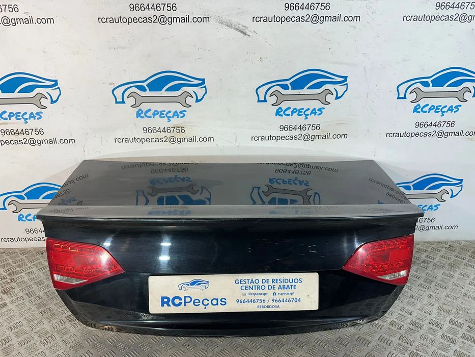 Tampa Porta Mala Audi A4 B8 8K Sedan Carro 2007 – 2015