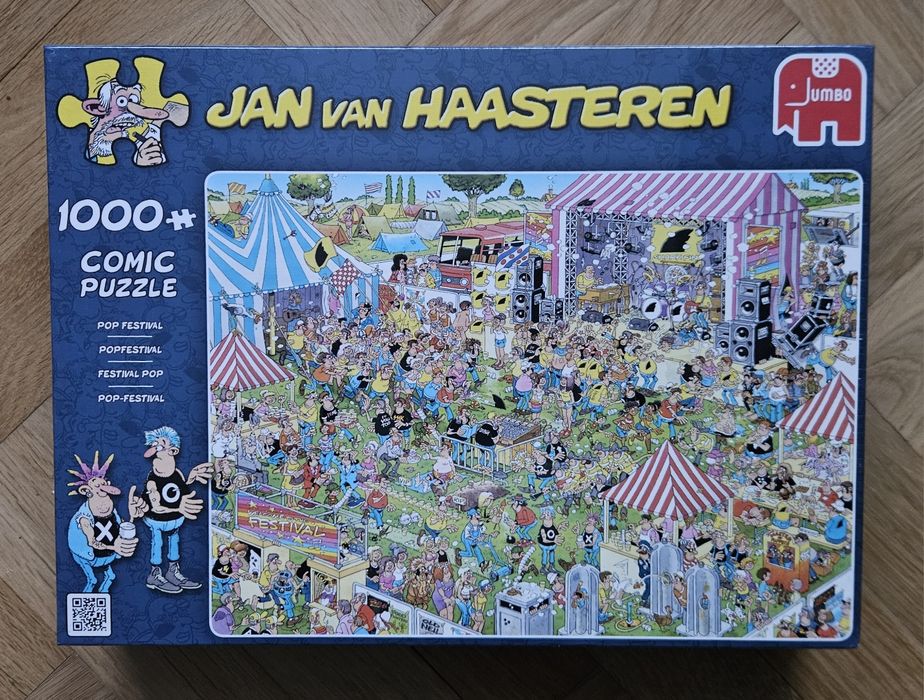 NOWE Puzzle HAASTEREN 1000 Pop Festival! Festiwal!
