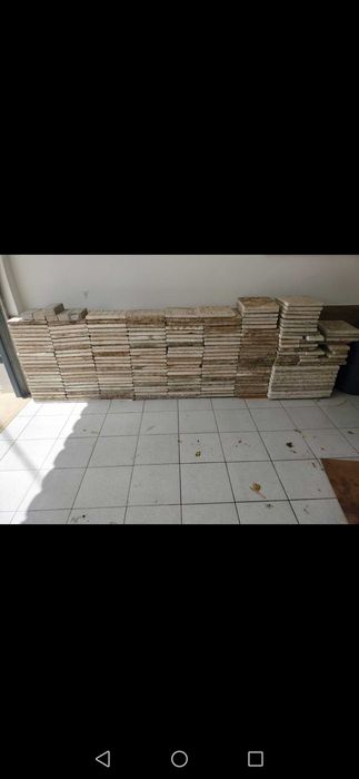 Vendo 160 predras para jardim usadas