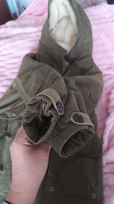 Zara 140 kurtka świetny stan zimowa parka