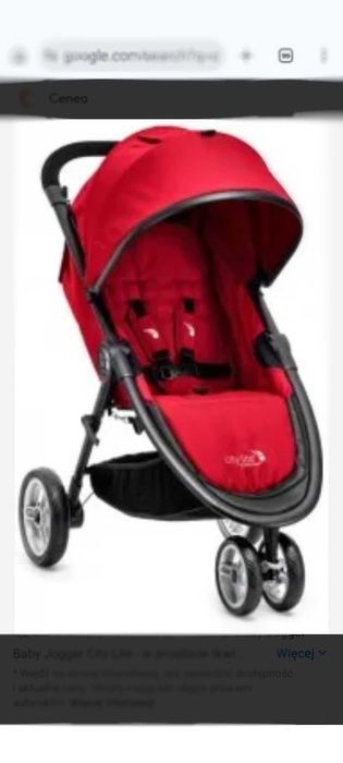 Wózek spacerowy baby jogger city lite