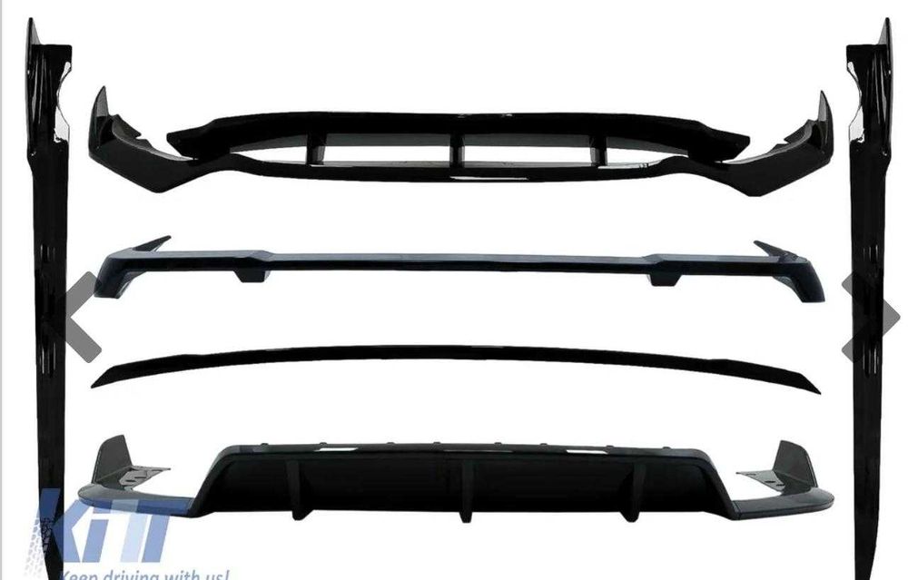 Aero body kit BMW X5 (G05) M-Performance preto brilho