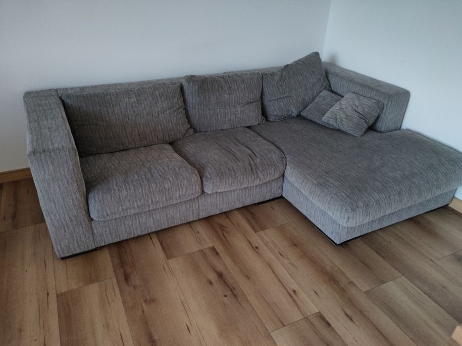 Kanapa narożna bez funkcji spania